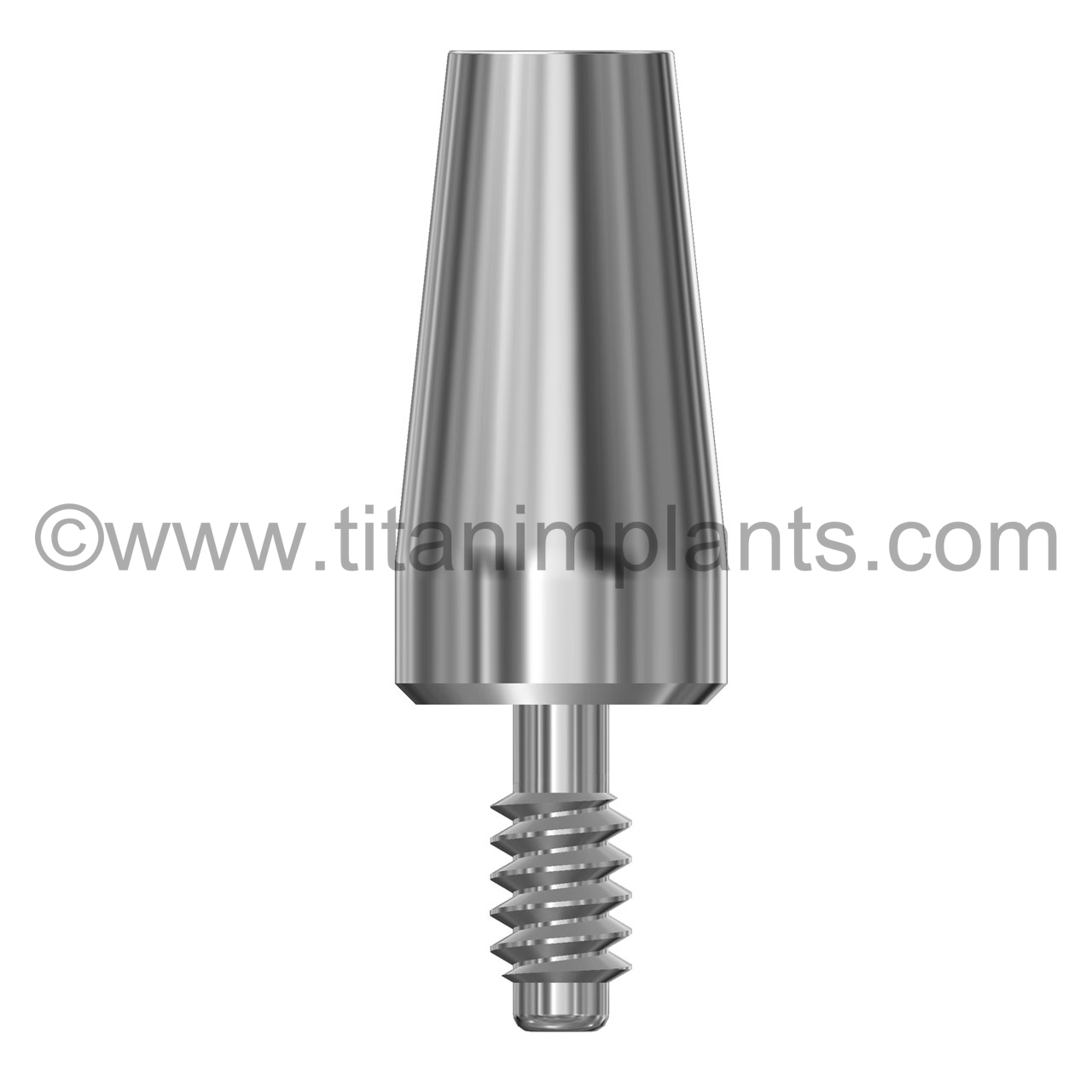 Post Abutment for Bite Registration compatible with Biomet 3i external hex 4.1mm