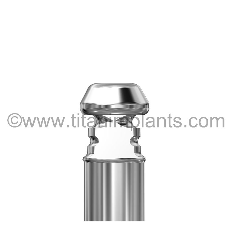 Conical Impression Coping compatible with Biomet 3i external hex 4.1 / 5.0mm