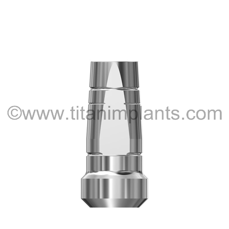 Straight Locking Abutment compatible with Biomet 3i external hex 3.4mm