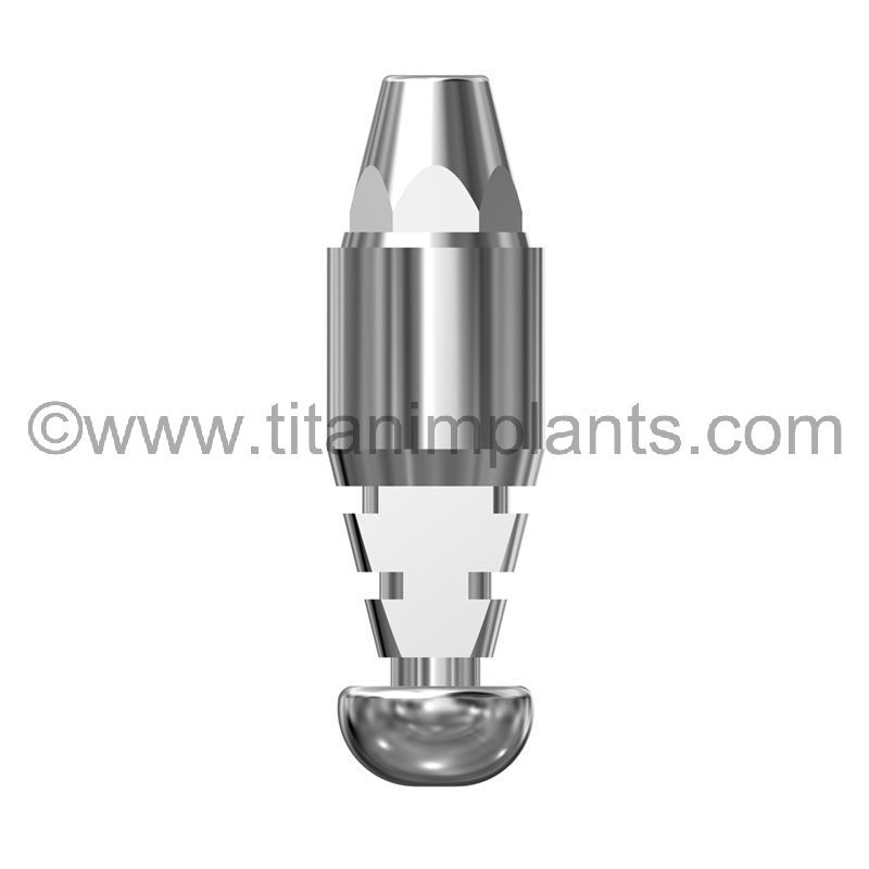Conical Lab Analog compatible with Biomet 3i external hex 4.1 / 5.0mm