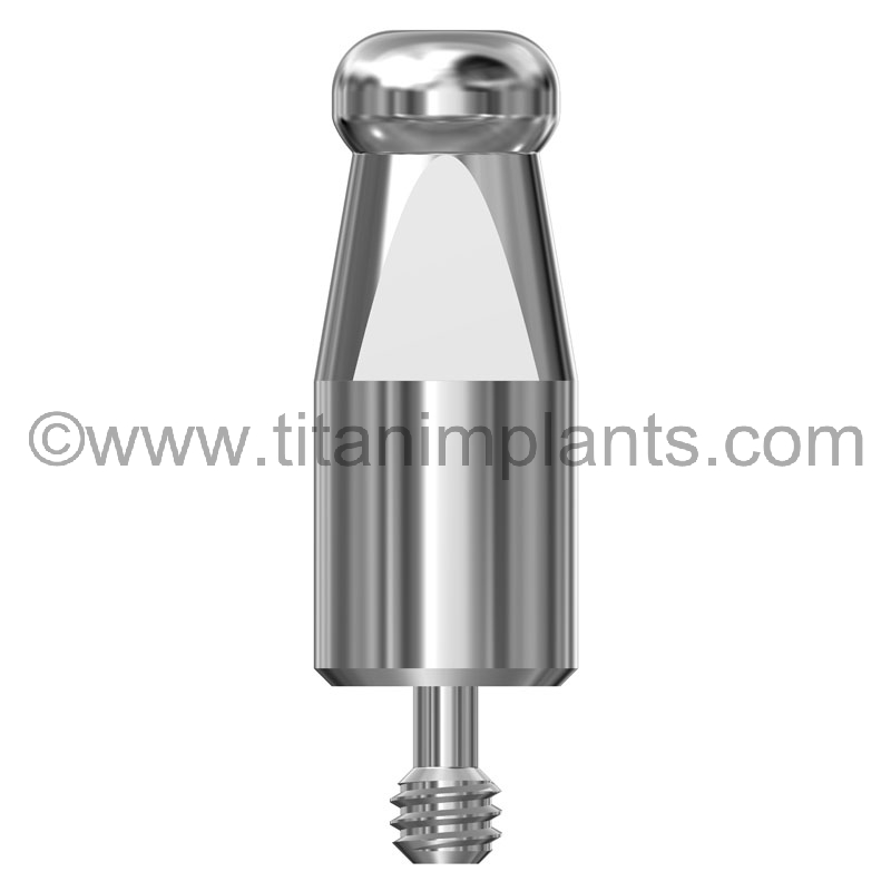Non-Hexed One-Piece Impression Post compatible with Biomet 3i external hex 4.1mm