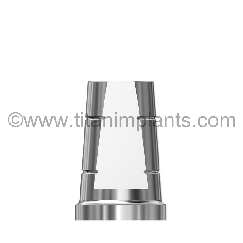 Straight Locking Abutment compatible with Biomet 3i external hex 6.0mm