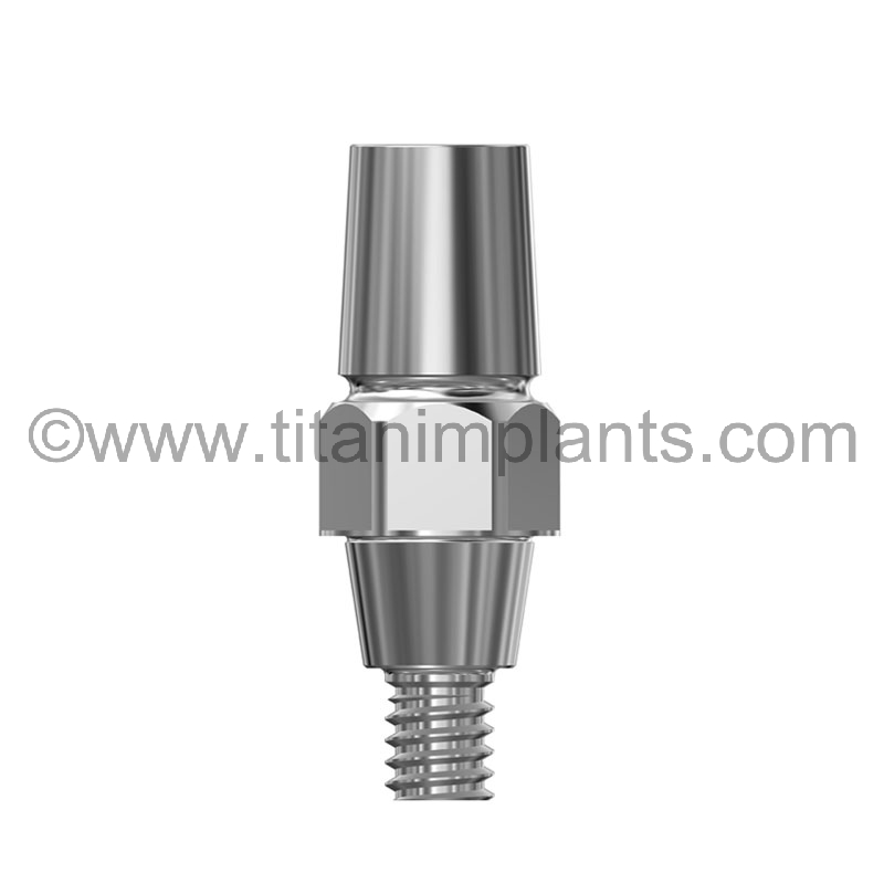 Solid Abutment, Hexed Collar