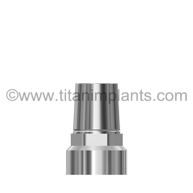 Simple Step Abutment compatible with Biomet 3i external hex 5.0mm